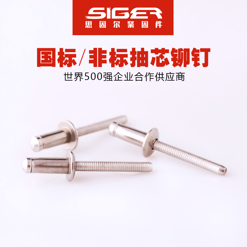 海馬樂(lè)克全不銹鋼抽芯鉚釘